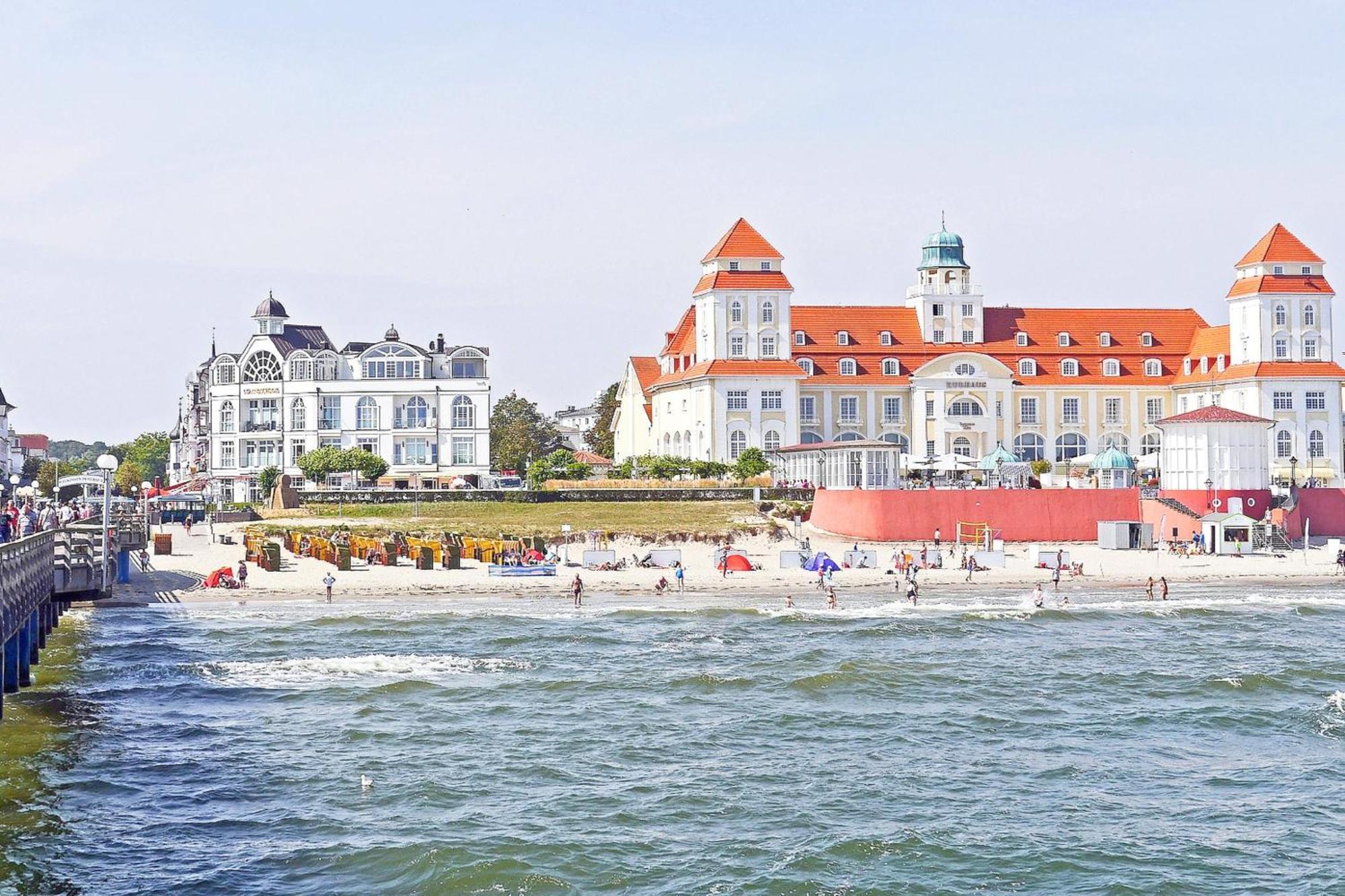 Aparthotel Ostsee Fewo 36 Balkon, Meerblick, Strand Binz Exteriér fotografie