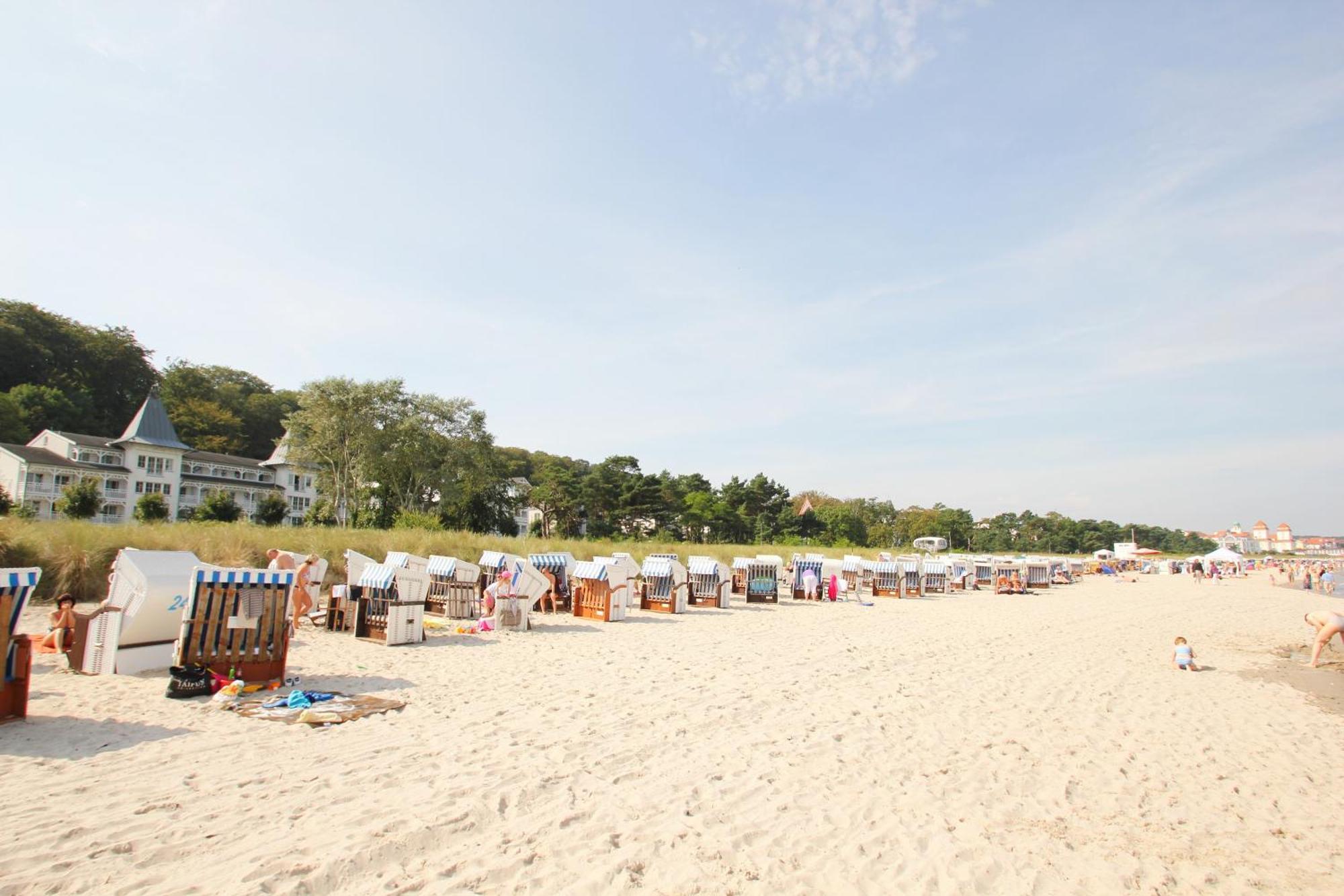 Aparthotel Ostsee Fewo 36 Balkon, Meerblick, Strand Binz Exteriér fotografie